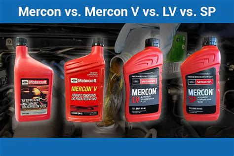 mercon sp versus lv.